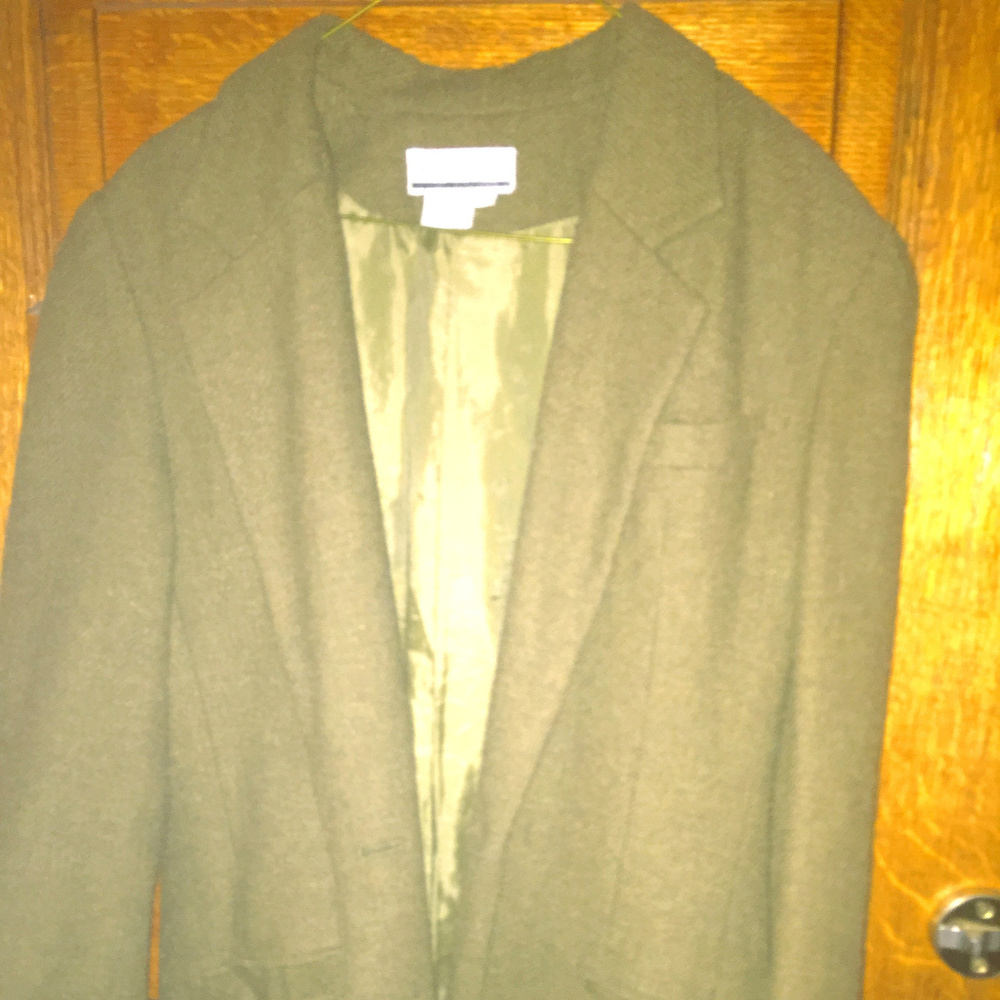 Vintage SK & Company Earth Green Blazer